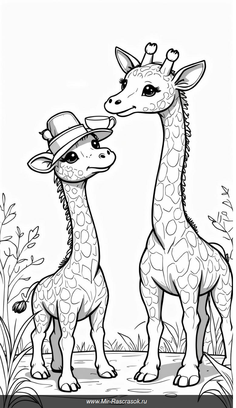 Два жирафа в шляпах и другие весёлые приключения