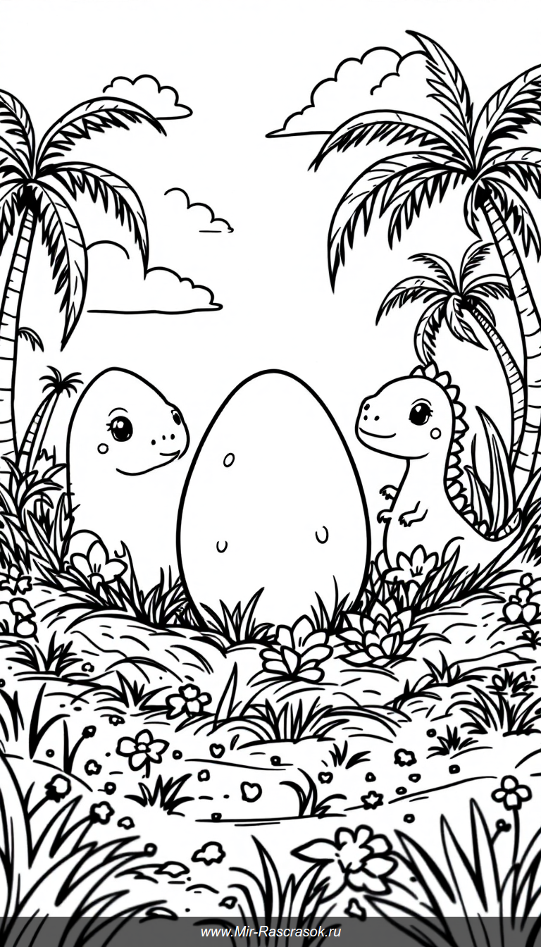 Веселые дни с динозавровыми яйцами