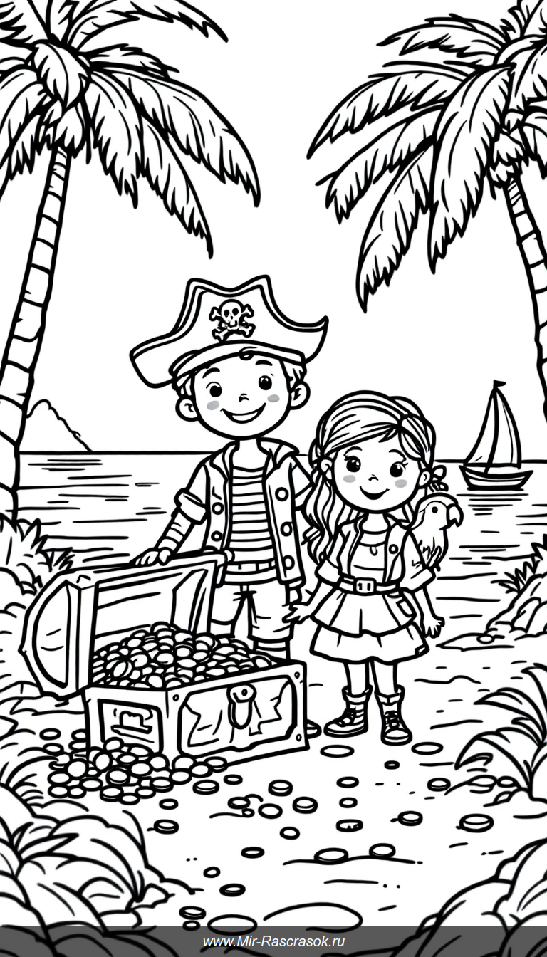 В поисках сокровищ пиратов
