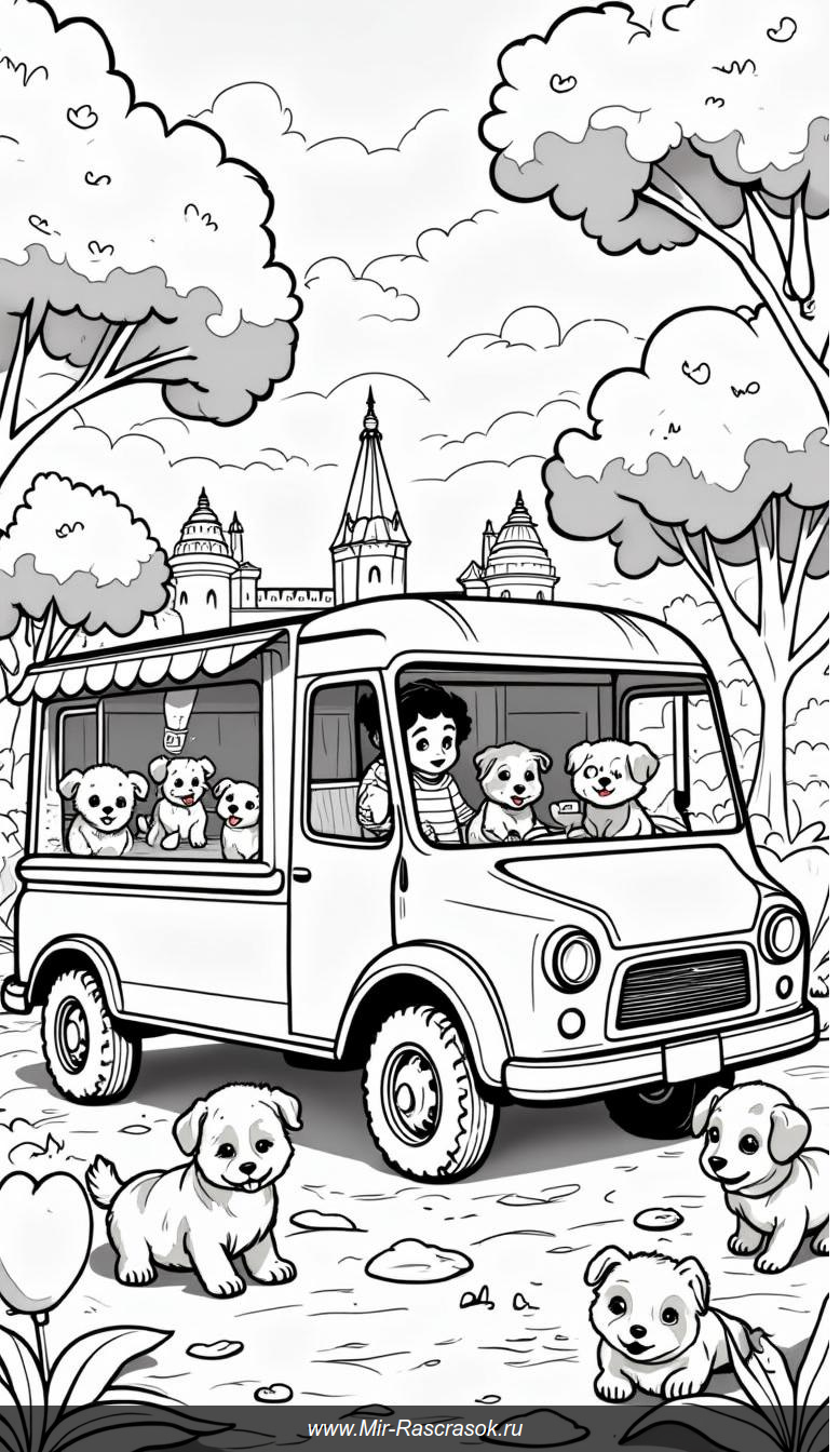 Летние радости детства с мороженым в солнечном парке