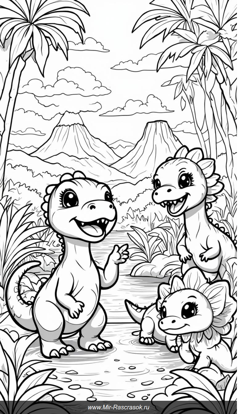 Погружение в доисторический мир с младшими динозаврами