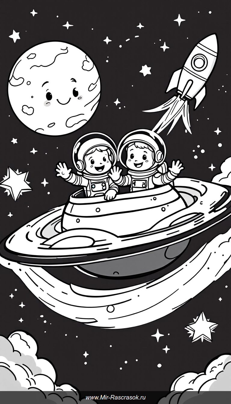 Дружелюбные космические приключения для детей