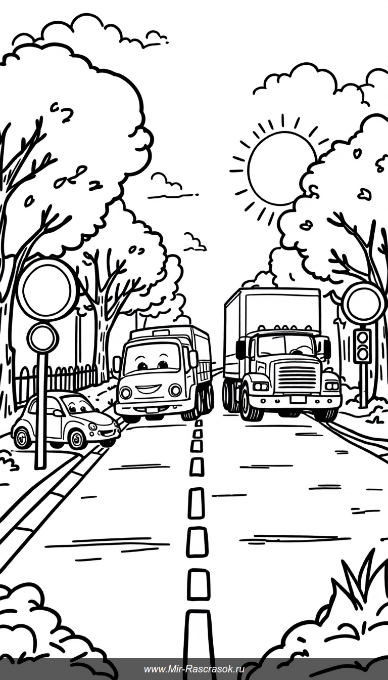 Супер простые автомобили и грузовики