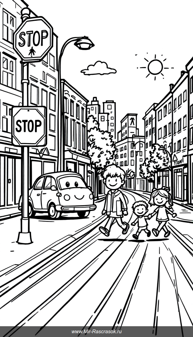 Изучаем дорожные знаки весело и просто