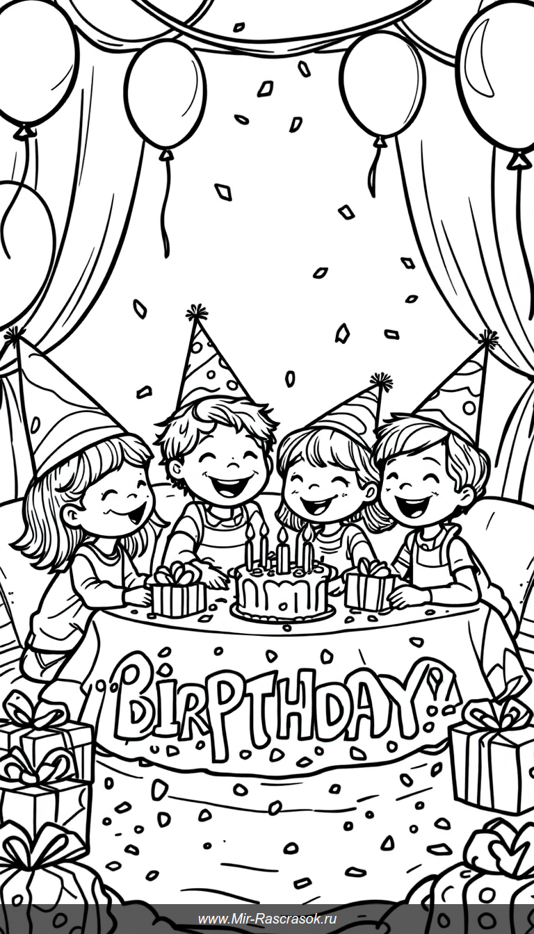 Веселые шляпы для праздника для детей