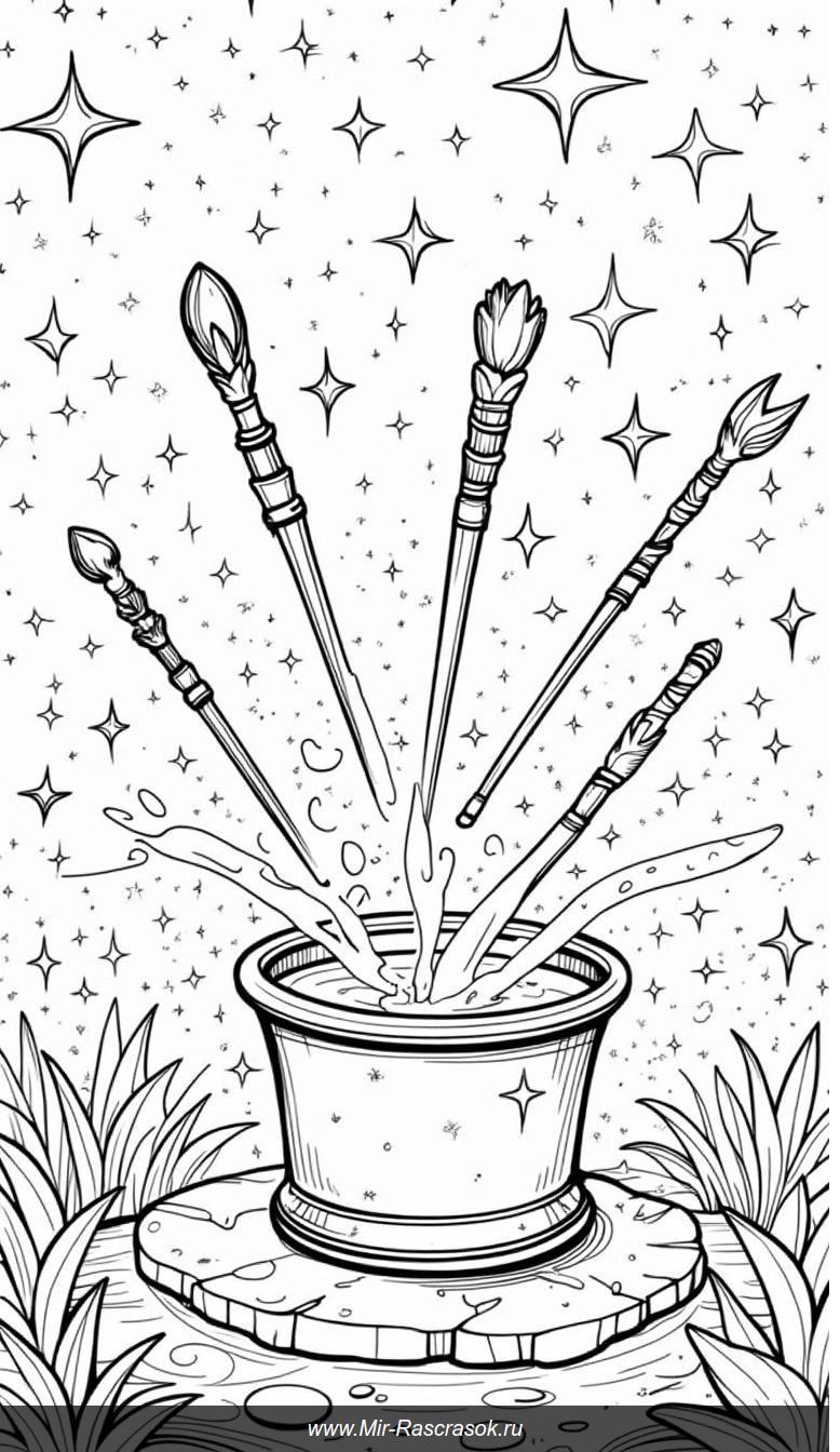 Волшебные палочки в сказочном мире